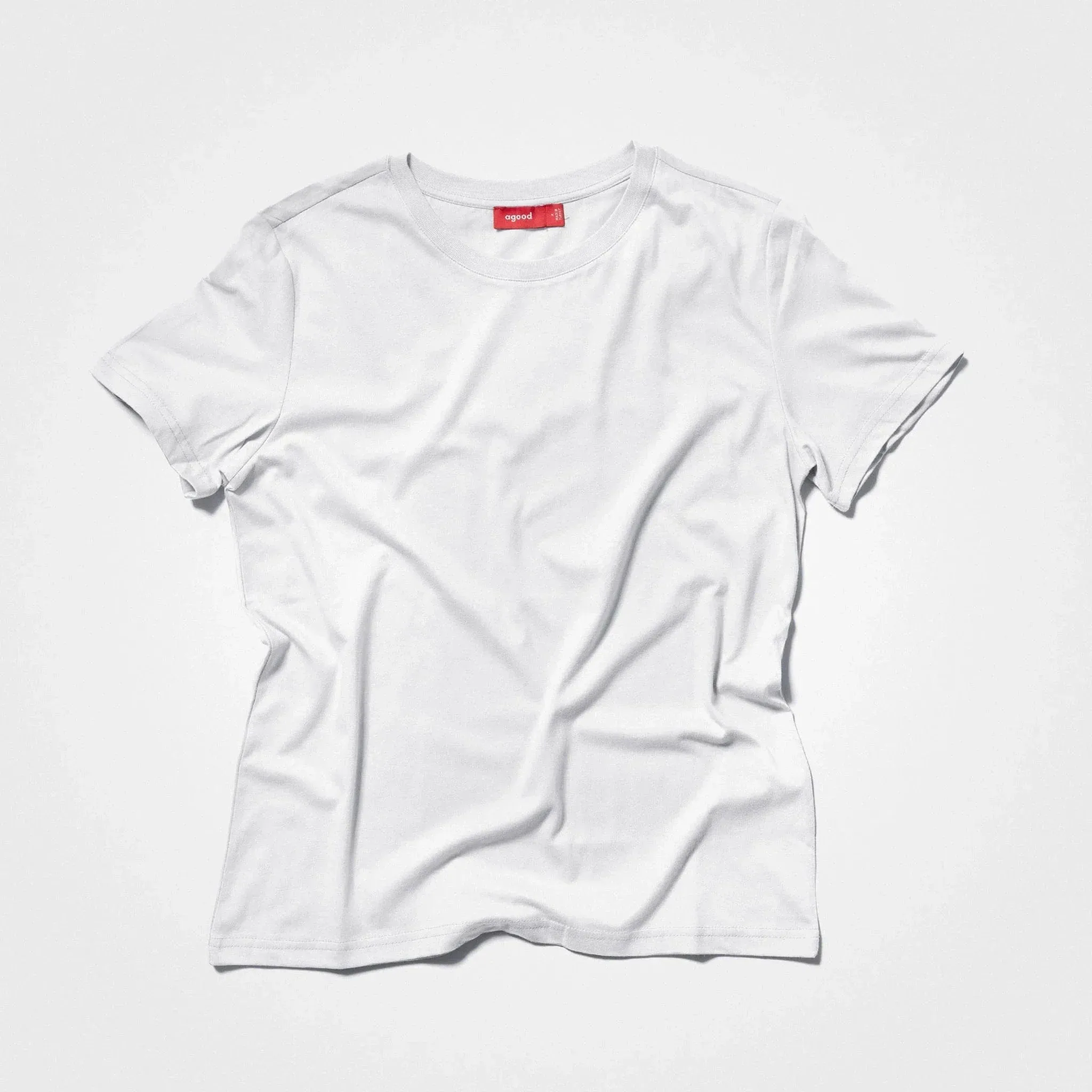 5 Pack | Women’s T-Shirts, Recycled Cotton, White