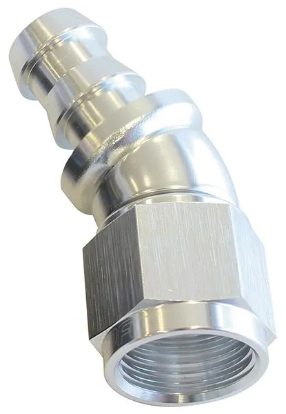 510 Series Full Flow Tight Radius Push Lock 30° Hose End -4AN AF517-04S