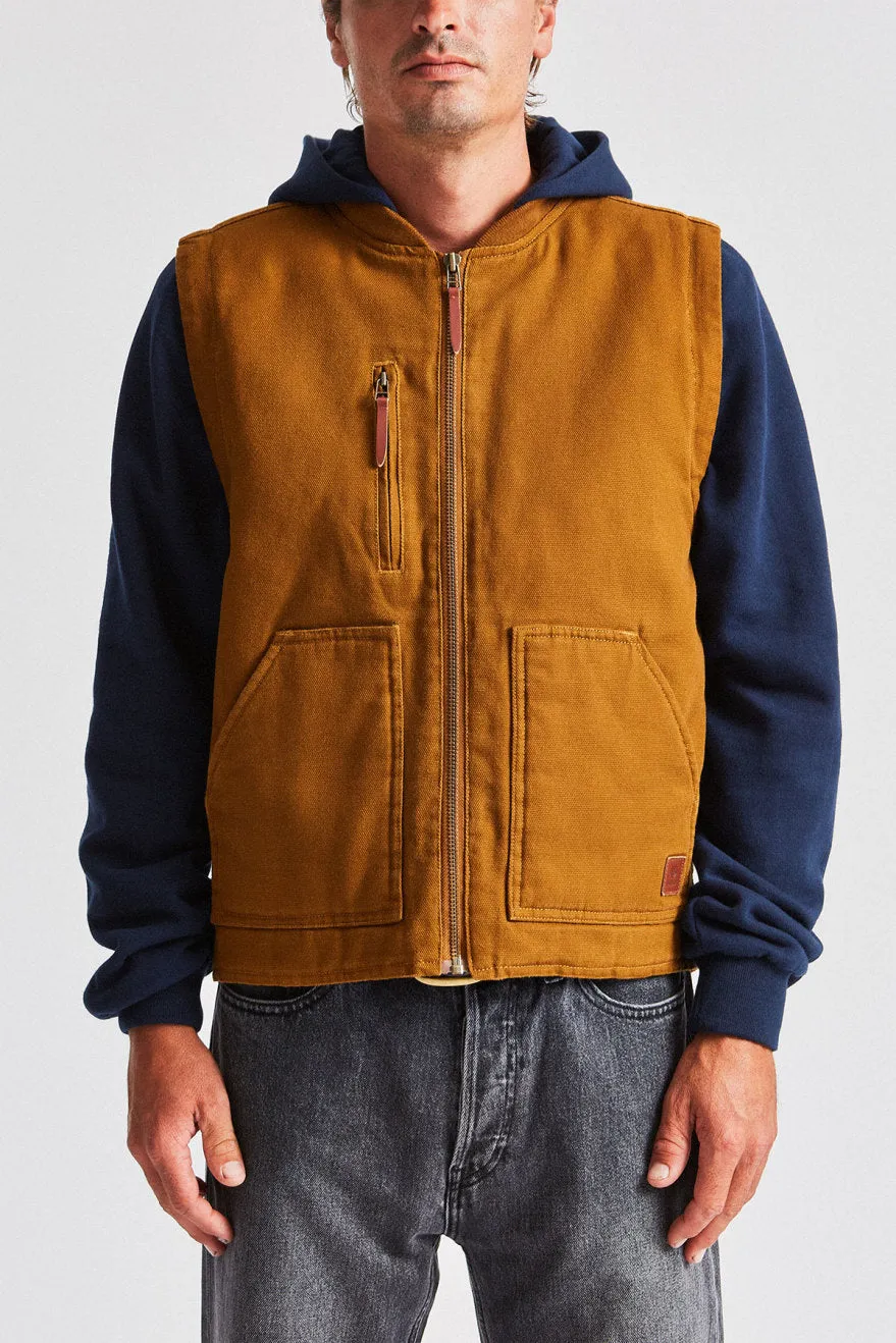 Abraham Convertible Jacket - Copper/Navy