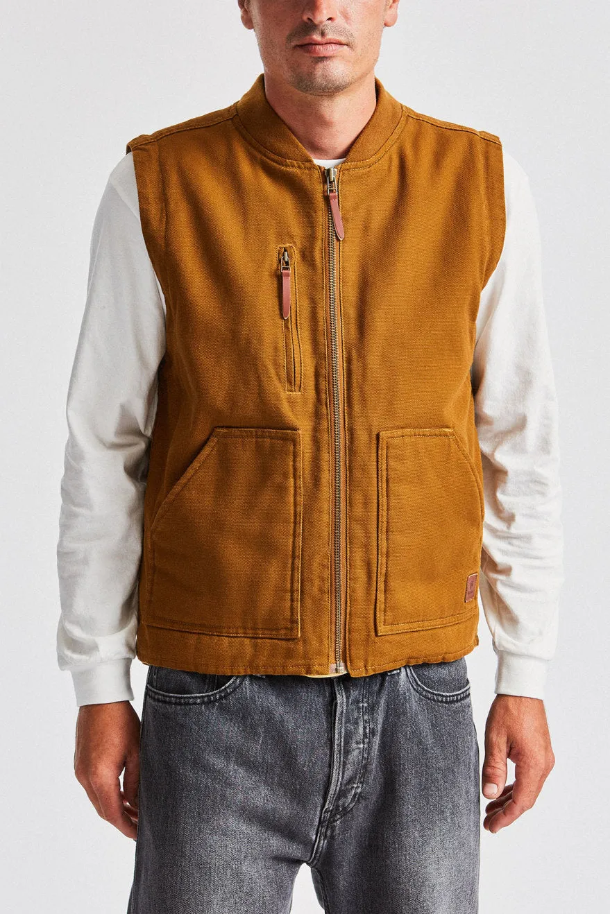 Abraham Convertible Jacket - Copper/Navy