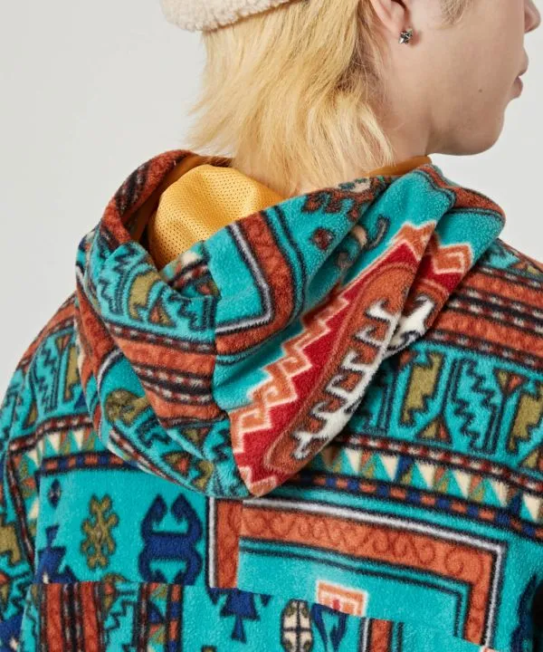 AMINA x GRN Kilim Hoodie Jacket