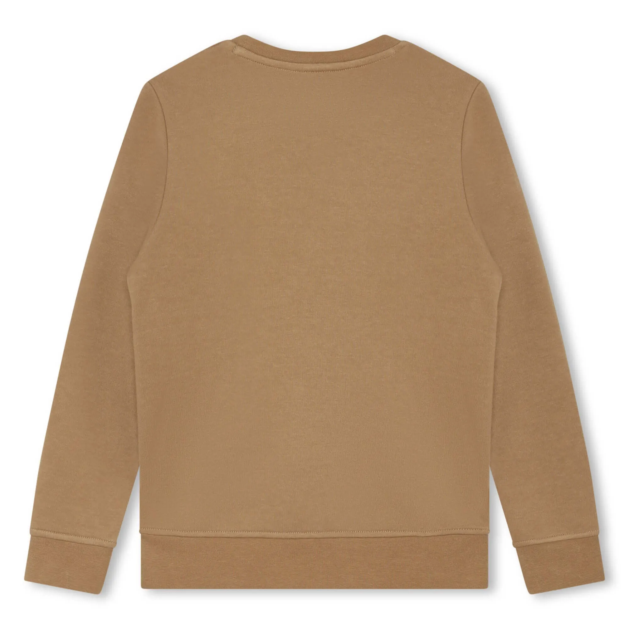 Boys Brown Logo Sweatshirt