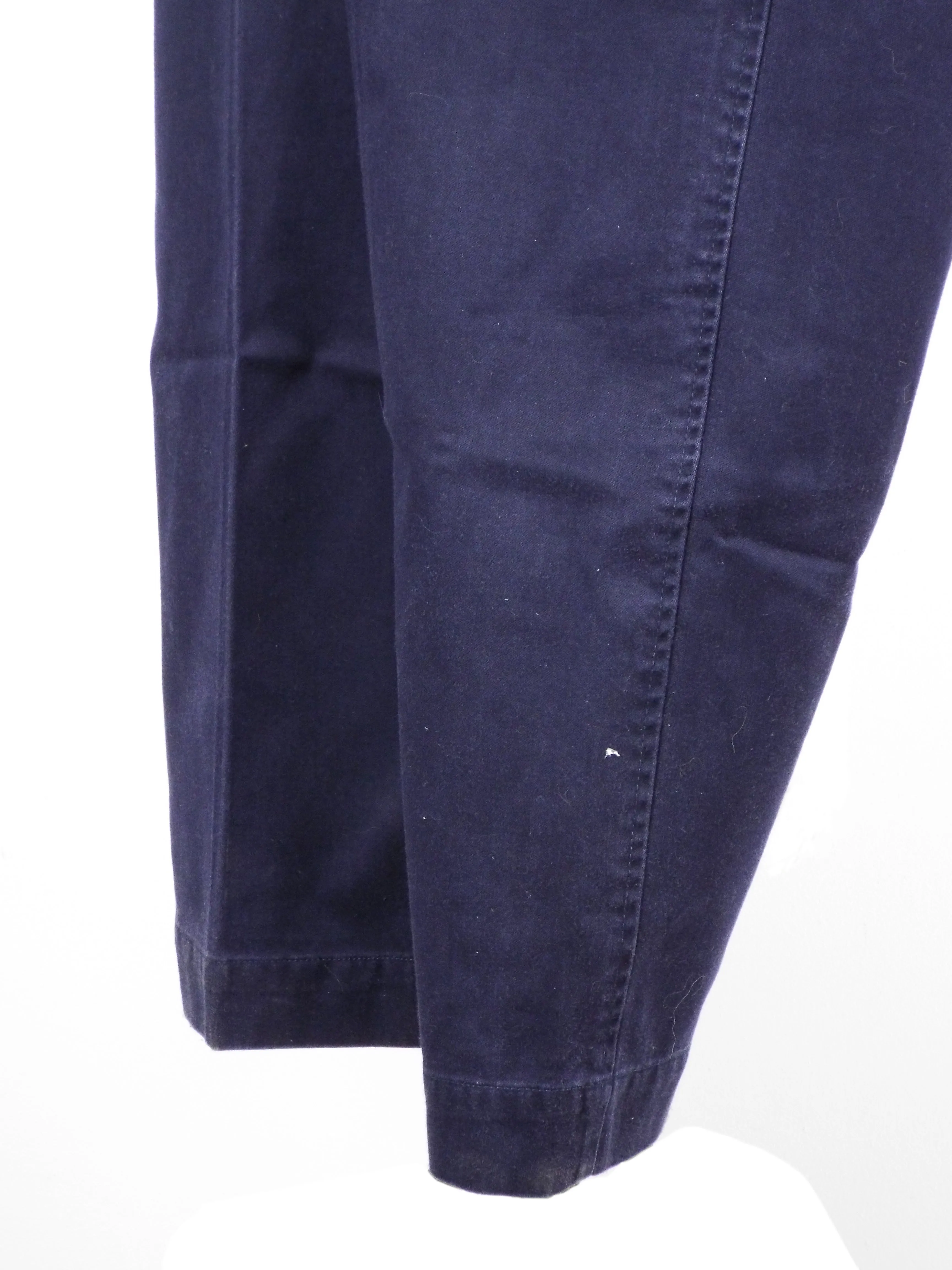 British Royal Navy Dark Blue Combat Trousers - AWD / Fire Retardant - Grade 1