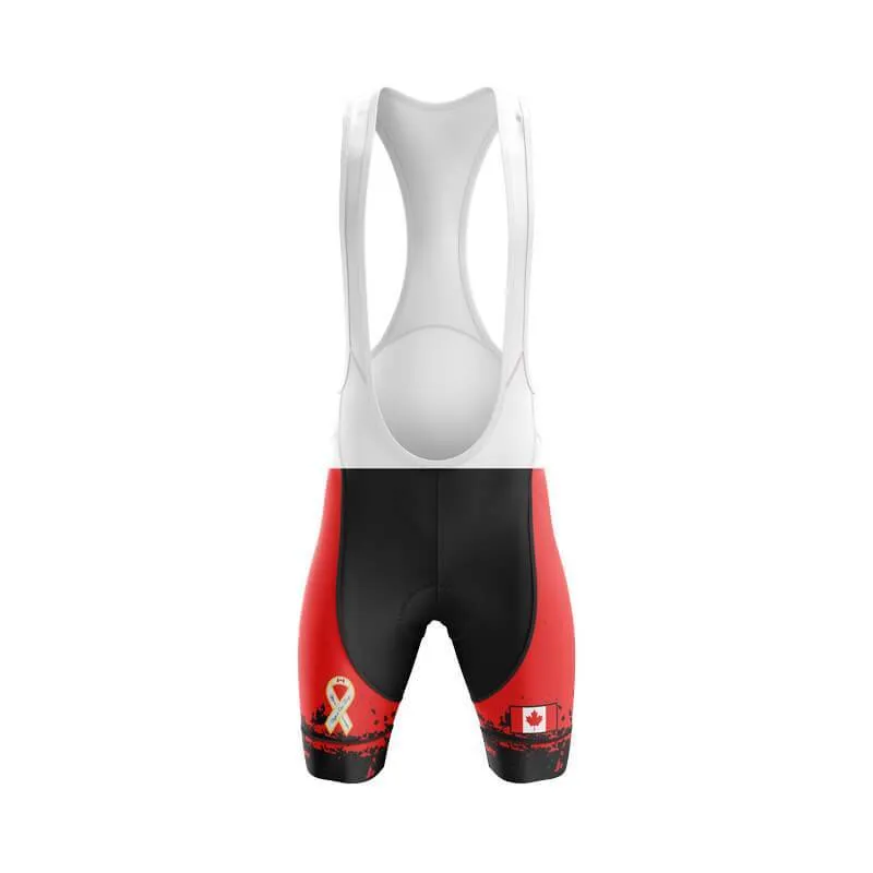 Canadian Veteran (Red) Bib & Short