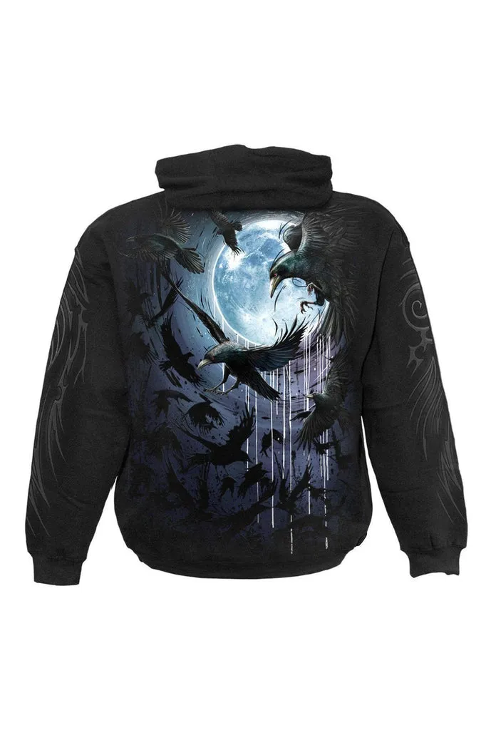 Crow Moon - Hoody Black