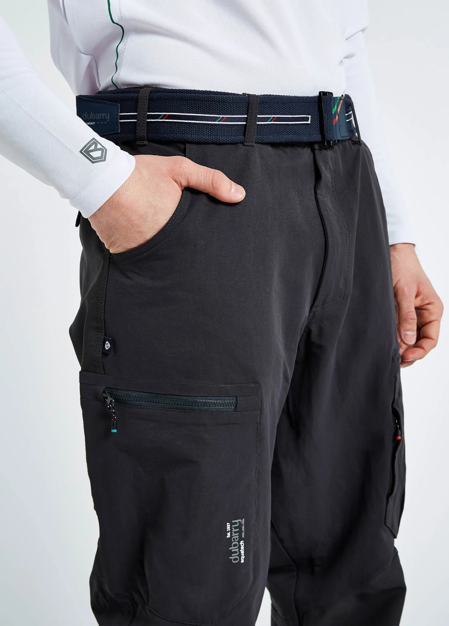 Dubrovnik Mens - Technical trousers Regular - Graphite