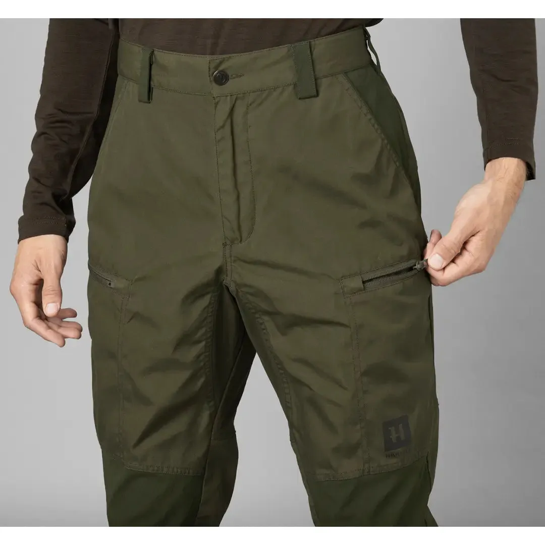 Fjell Trousers - Forest Night/Rosin by Harkila