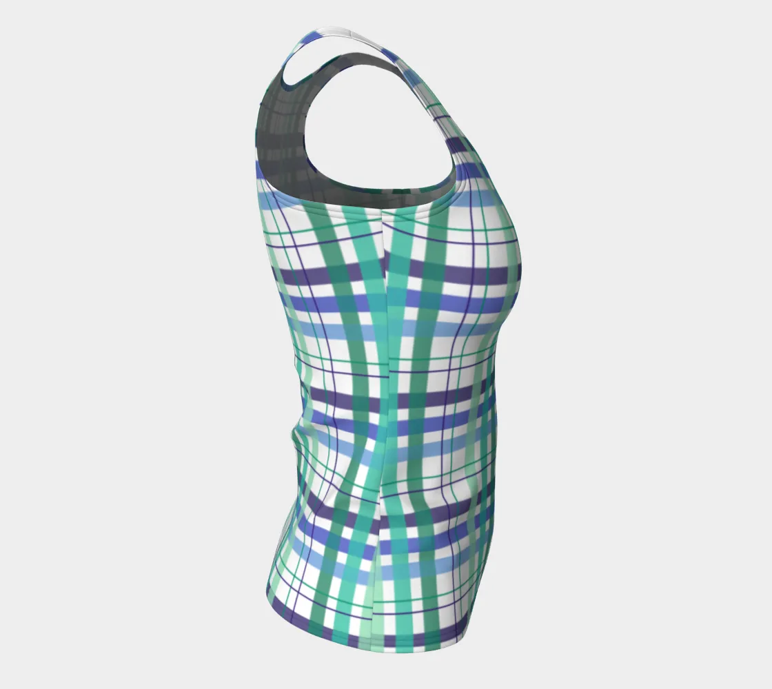 Gay Man (formerly Vincian - V2) Plaid Fitted Tank