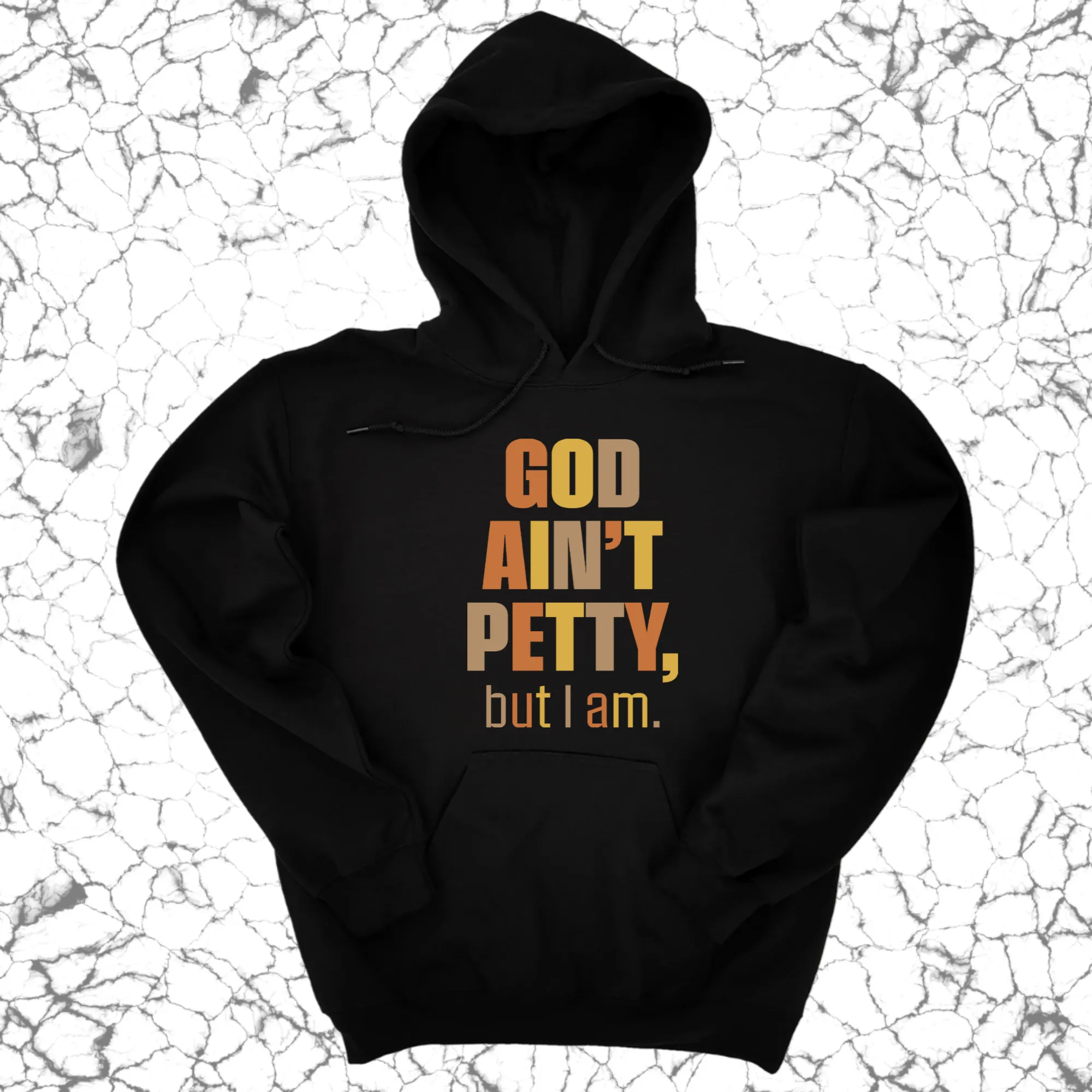 God Ain't Petty Unisex Hoodie (Fall Colors 🍁)