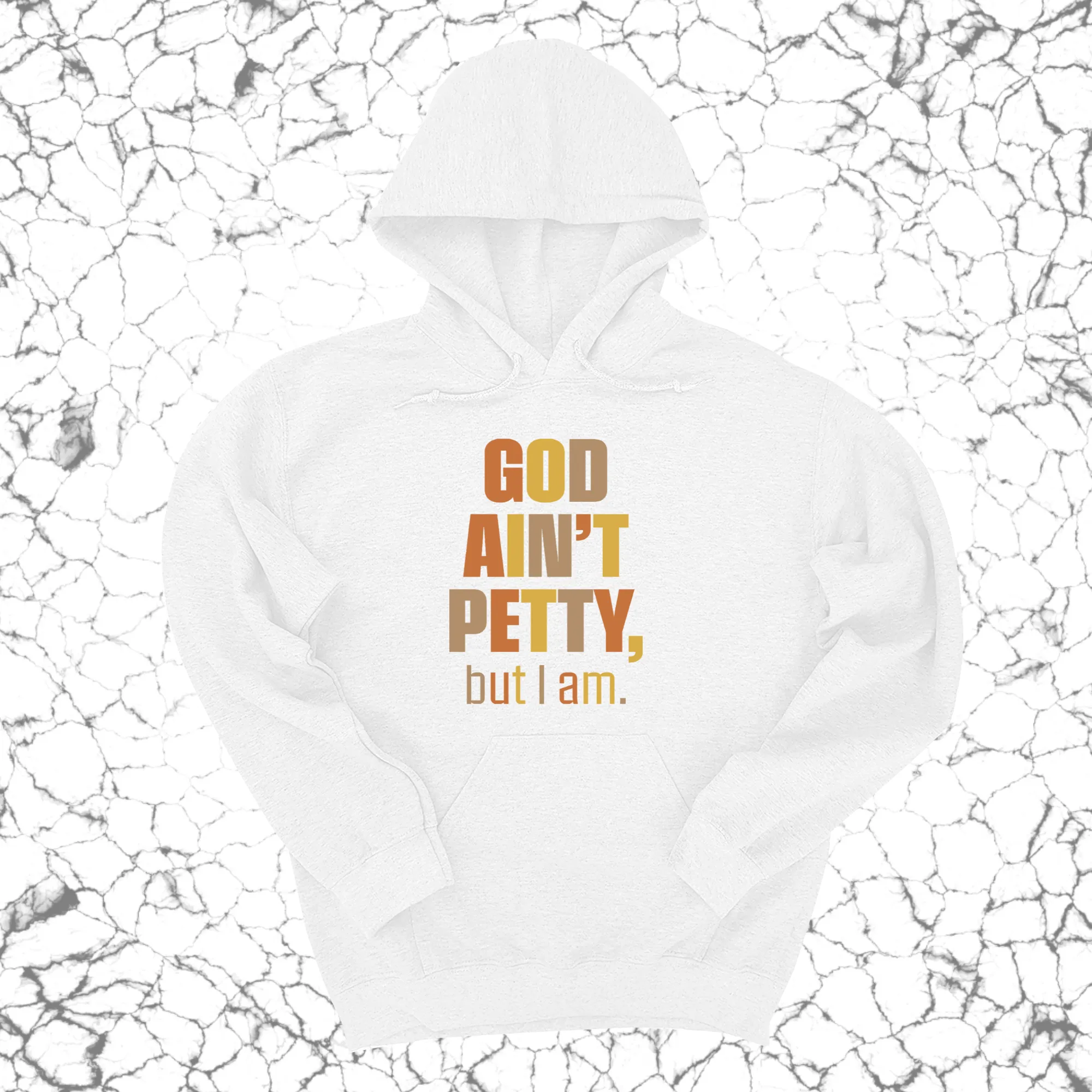 God Ain't Petty Unisex Hoodie (Fall Colors 🍁)