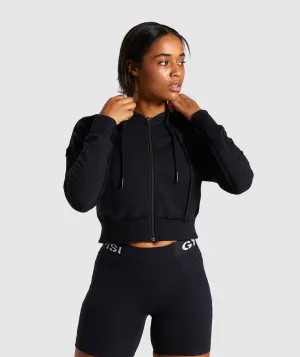 Gymshark Legacy Fitness Track Top - Black