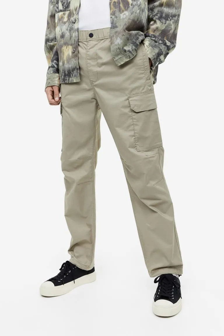 H&M regular fit Ripstop cargo pants