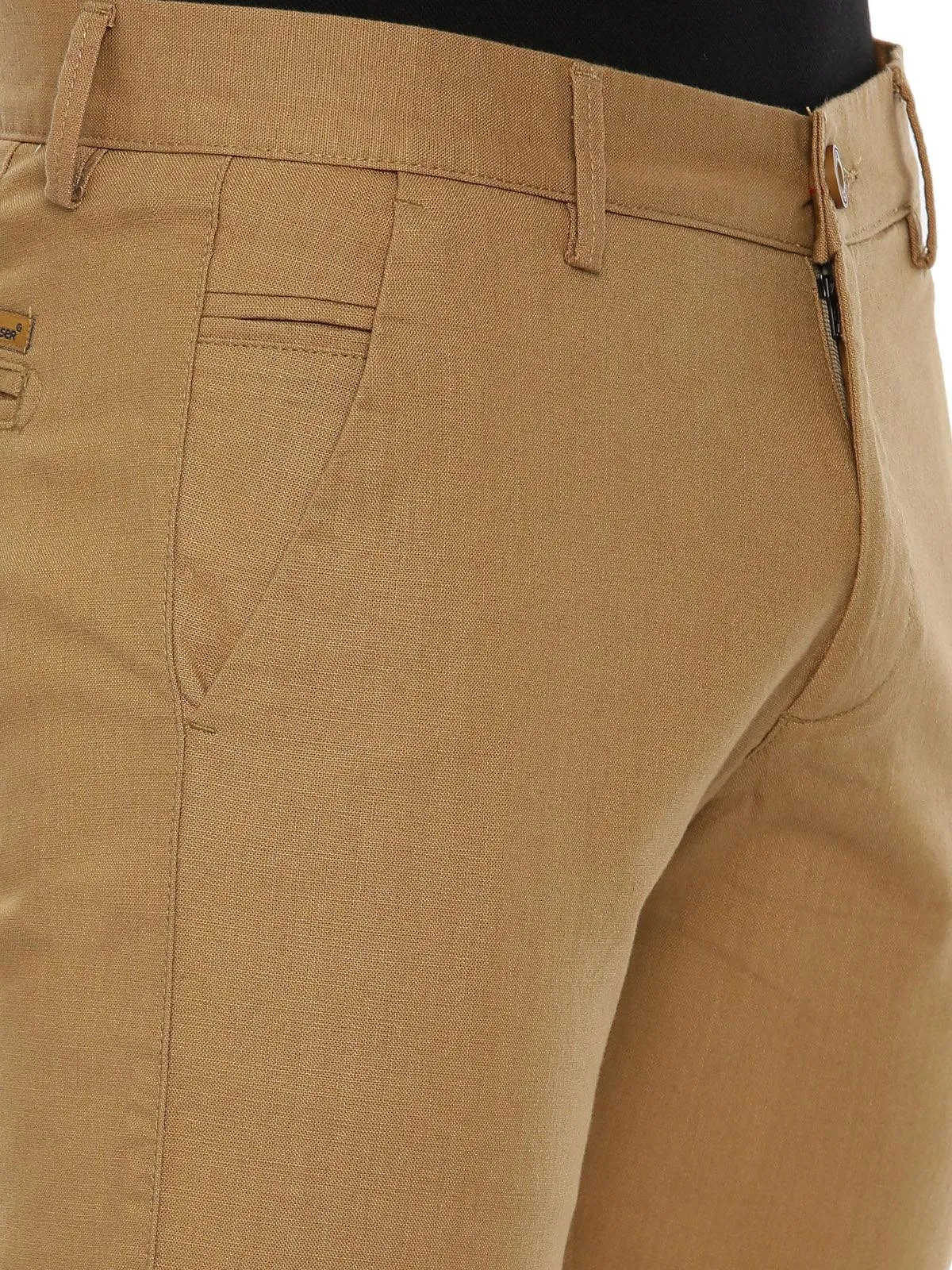 Kansas - Brown Trouser For Men | Ariser