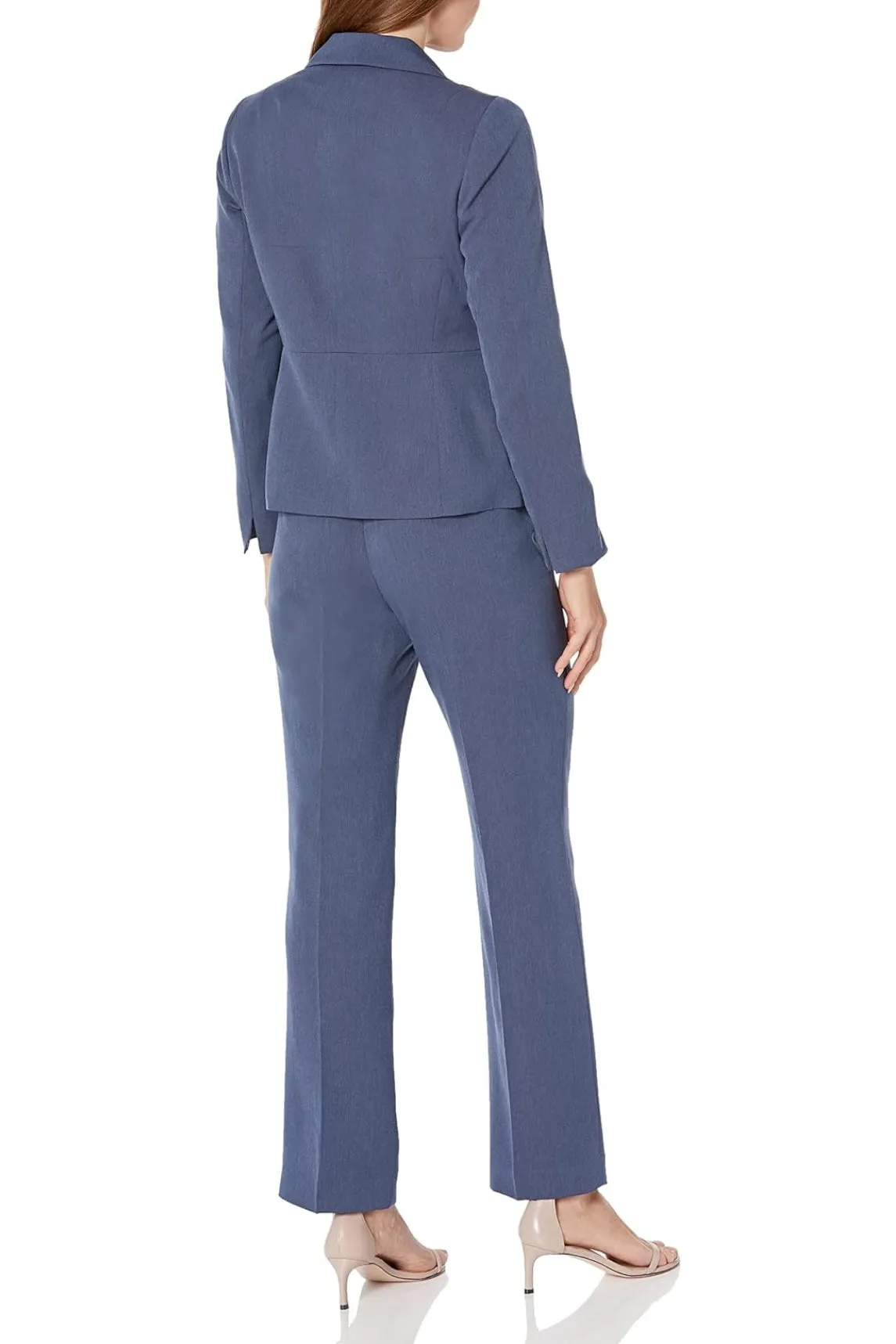 Le Suit Crepe One Button Jacket and Pant Set