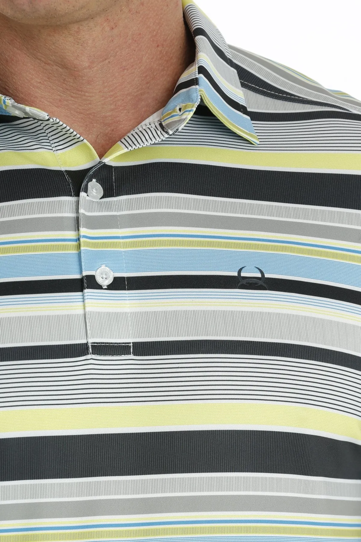 Men's Cinch Multi Stripe Polo