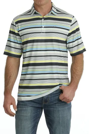 Men's Cinch Multi Stripe Polo