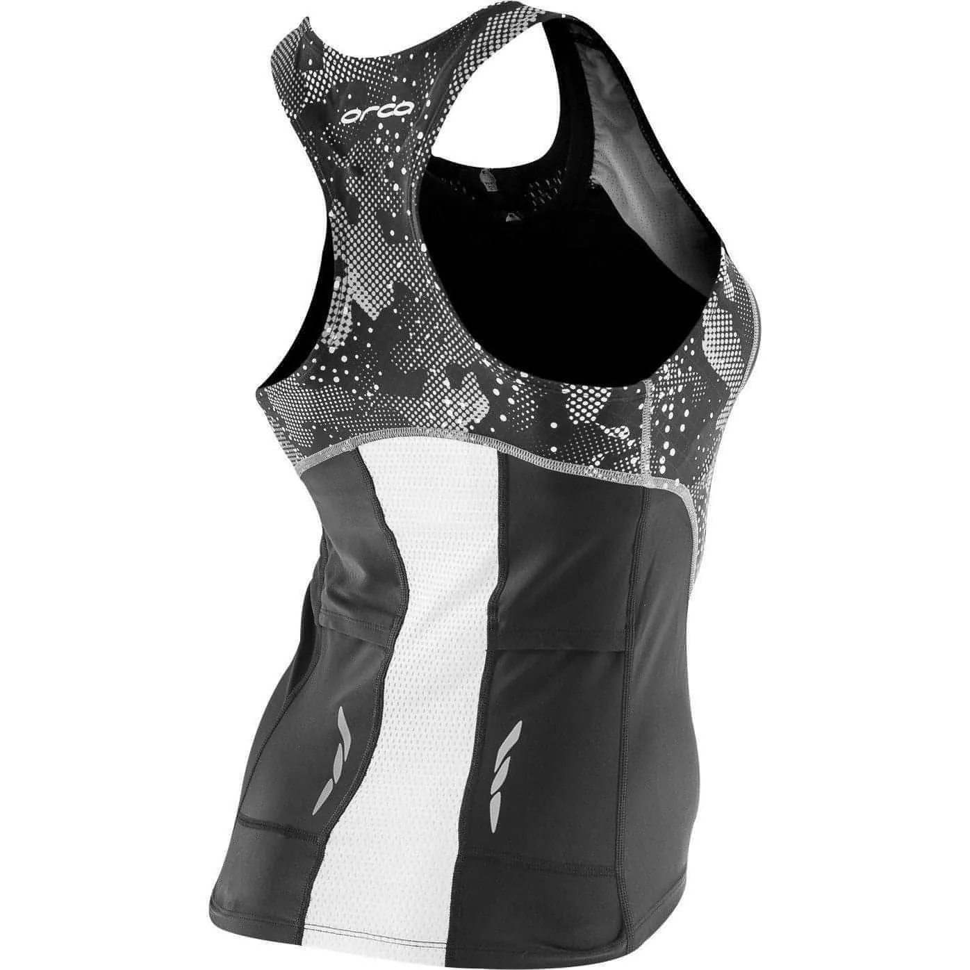 Orca Core Womens Support Tri Vest Tank Top - Black