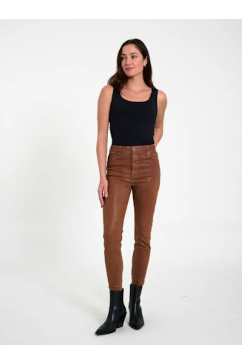 Parker Smith Bombshell Skinny Pants PW2041KAI | Slick Toffee