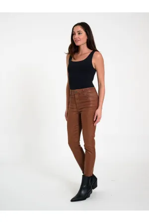 Parker Smith Bombshell Skinny Pants PW2041KAI | Slick Toffee