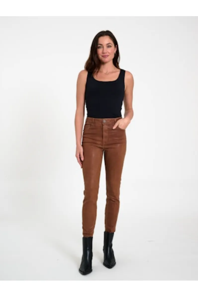 Parker Smith Bombshell Skinny Pants PW2041KAI | Slick Toffee