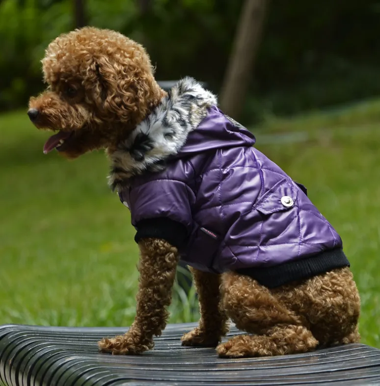 Pet clothes dog Jumpsuit autumn and winter coat pet dog clothing Dog Jacket