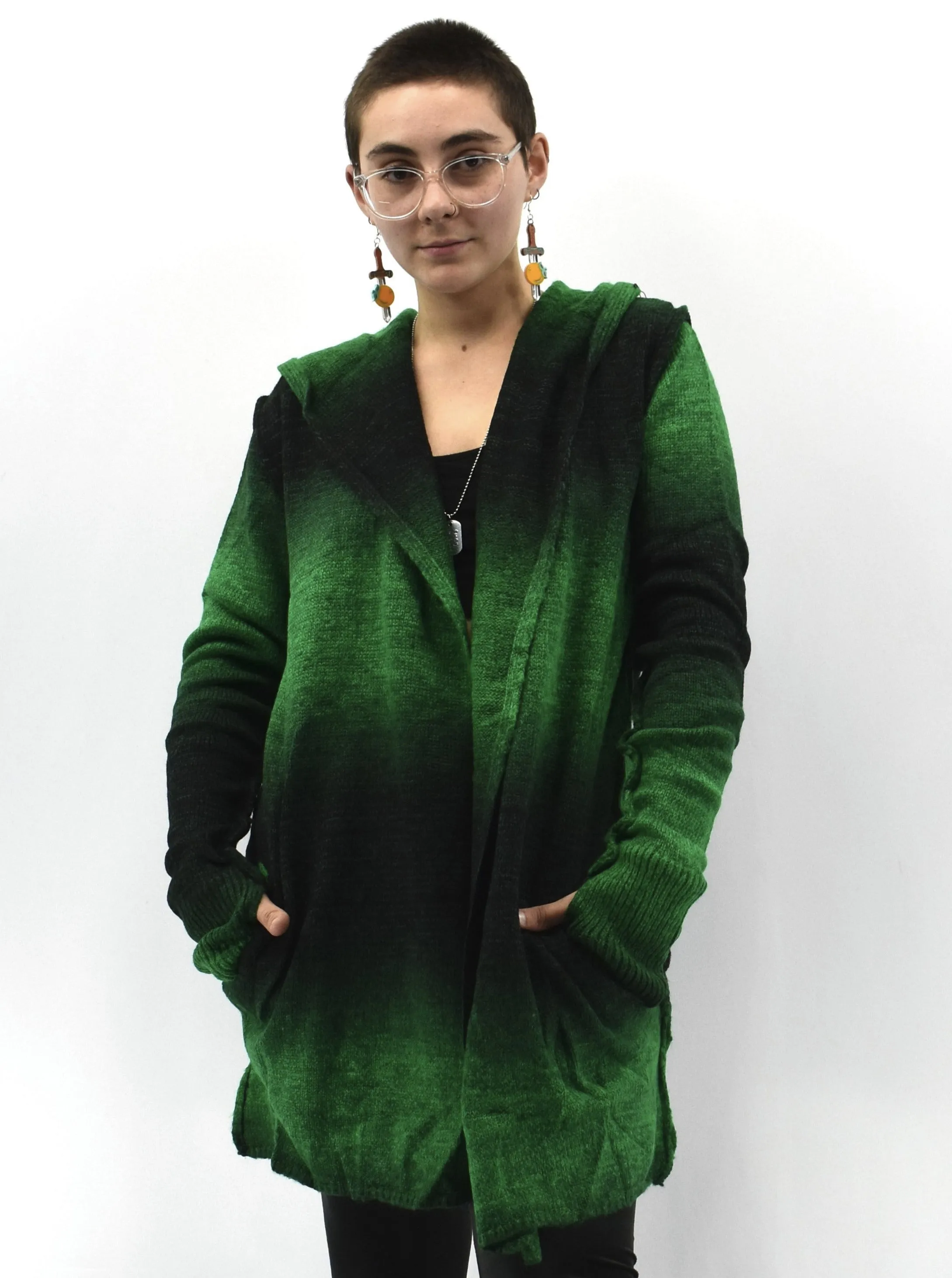 Re-Animator Hooded Cardigan FOXBLOOD