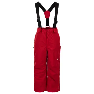 Rumi Kid's Ski Trousers in Red