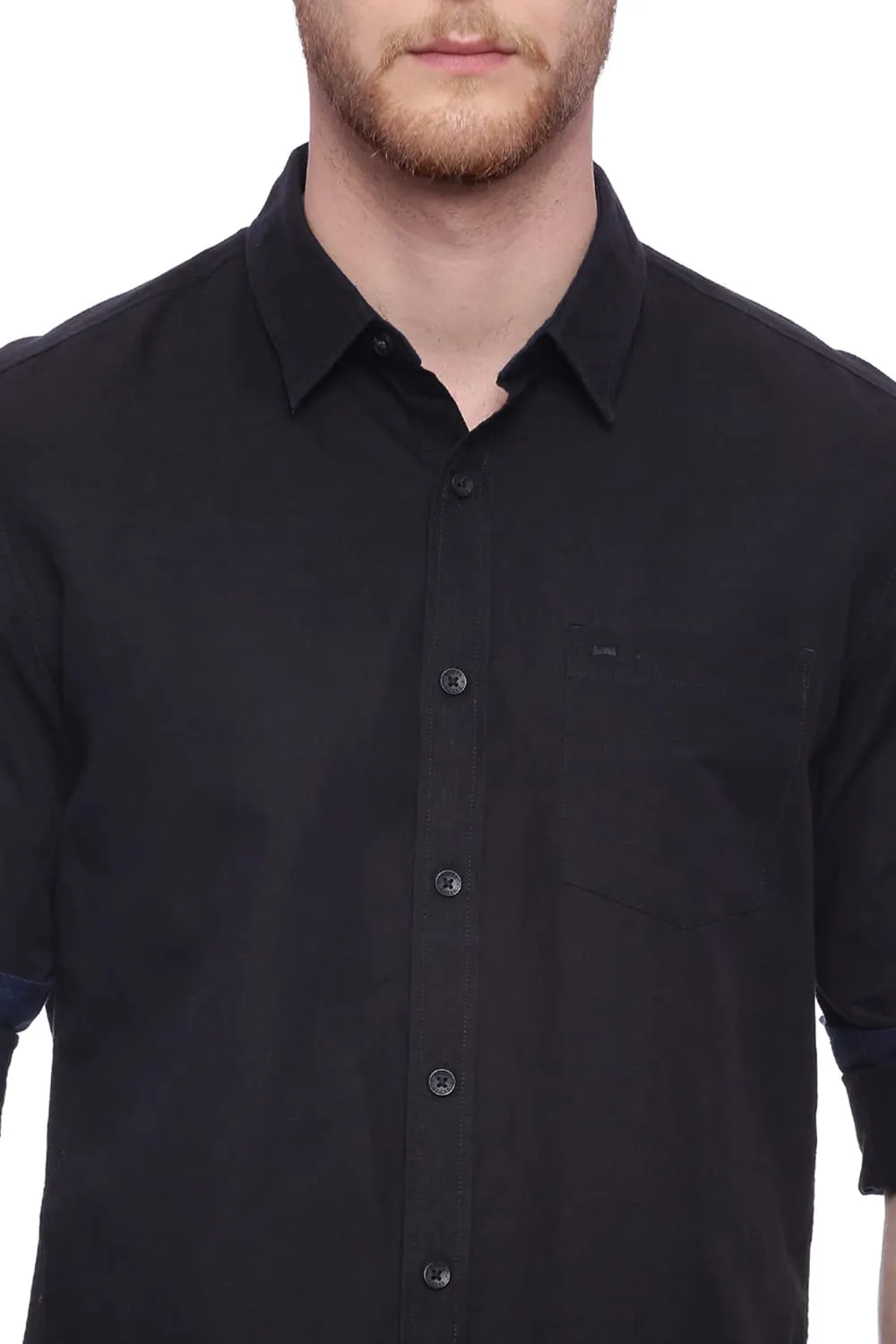 Slim Fit Cotton Linen Shirt