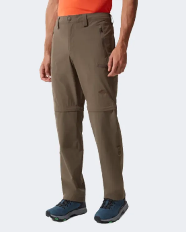 The North Face Men&#39;s Hiking T0Cl9Q-9Zg M Explortn Convbl Weimaraner Brwn Pants.