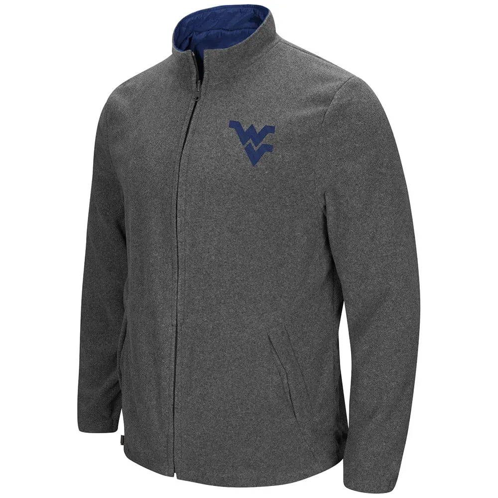 West Virginia Mountaineers "Halfback" Reversible Polar Fleece/Rain Jacket