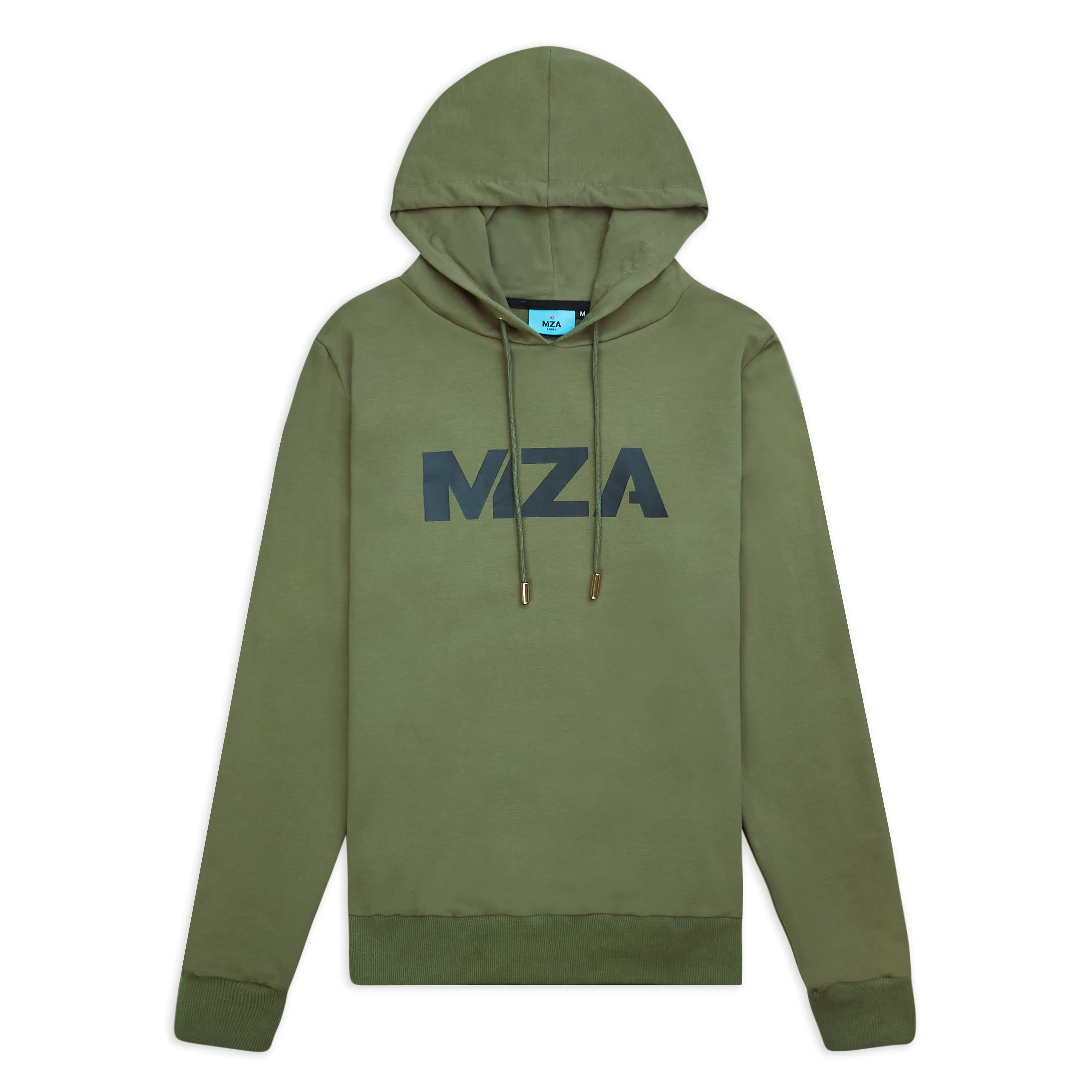 X TAPERED FIT HOODIE  - KHAKI