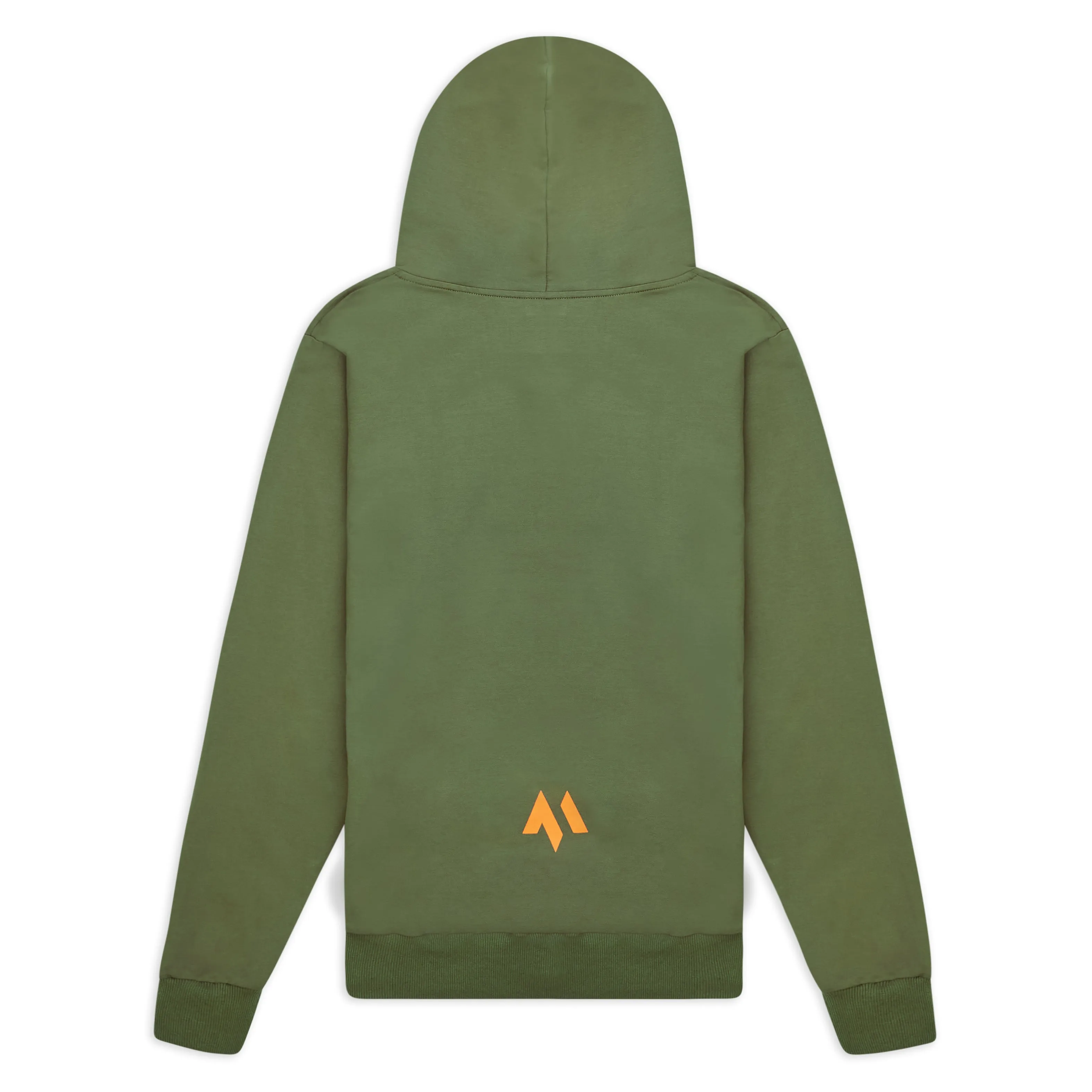 X TAPERED FIT HOODIE  - KHAKI