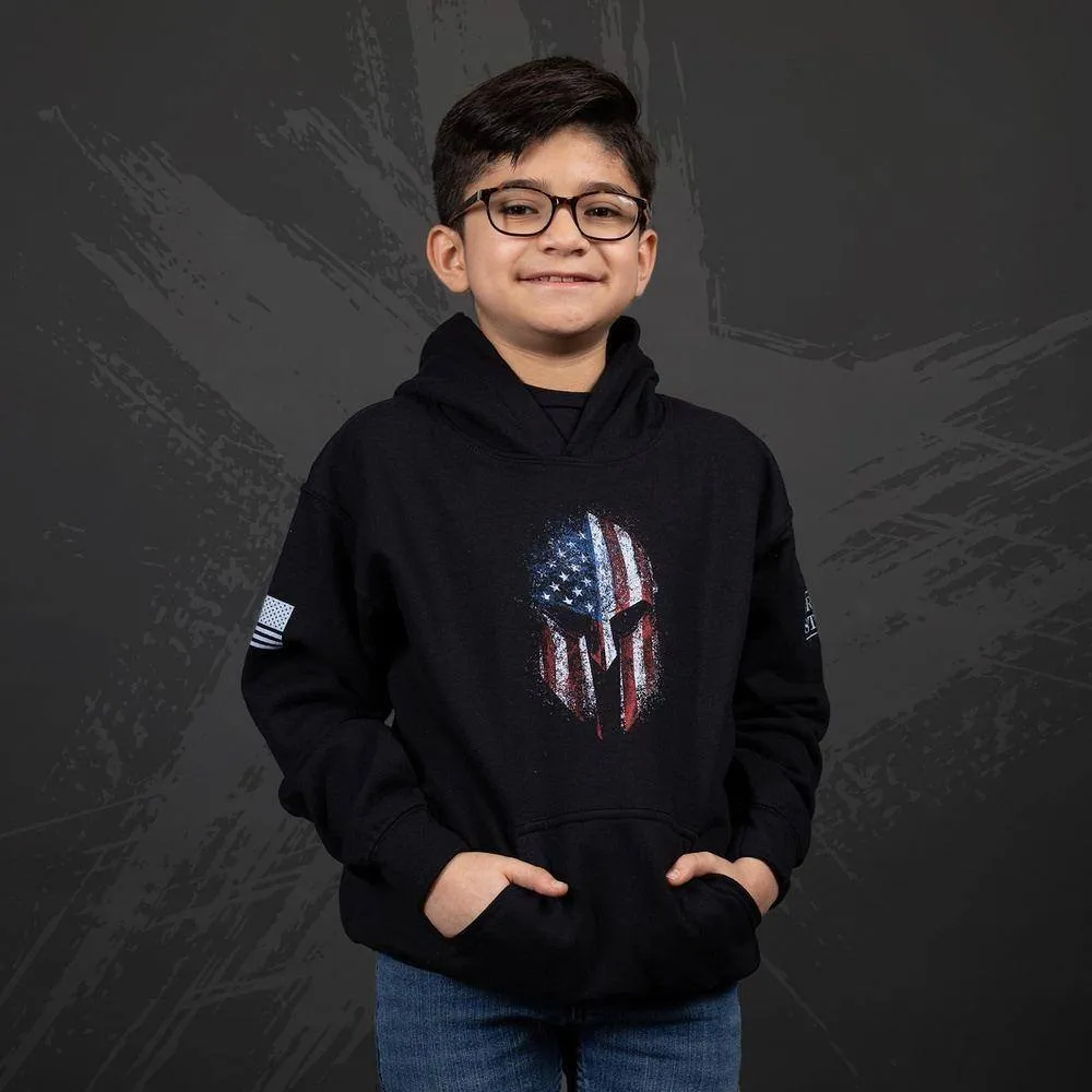 Youth American Spartan Hoodie - Black